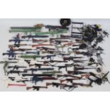 Action Man - Palitoy - Hasbro - A quantity of Action man guns and other weapons and flash lights,