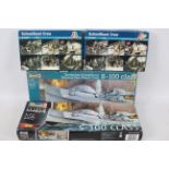 Revell - Italeri - Two boxed 1:72 scale 'Schnellboot 'S-100 Class plastic model kits comprising of