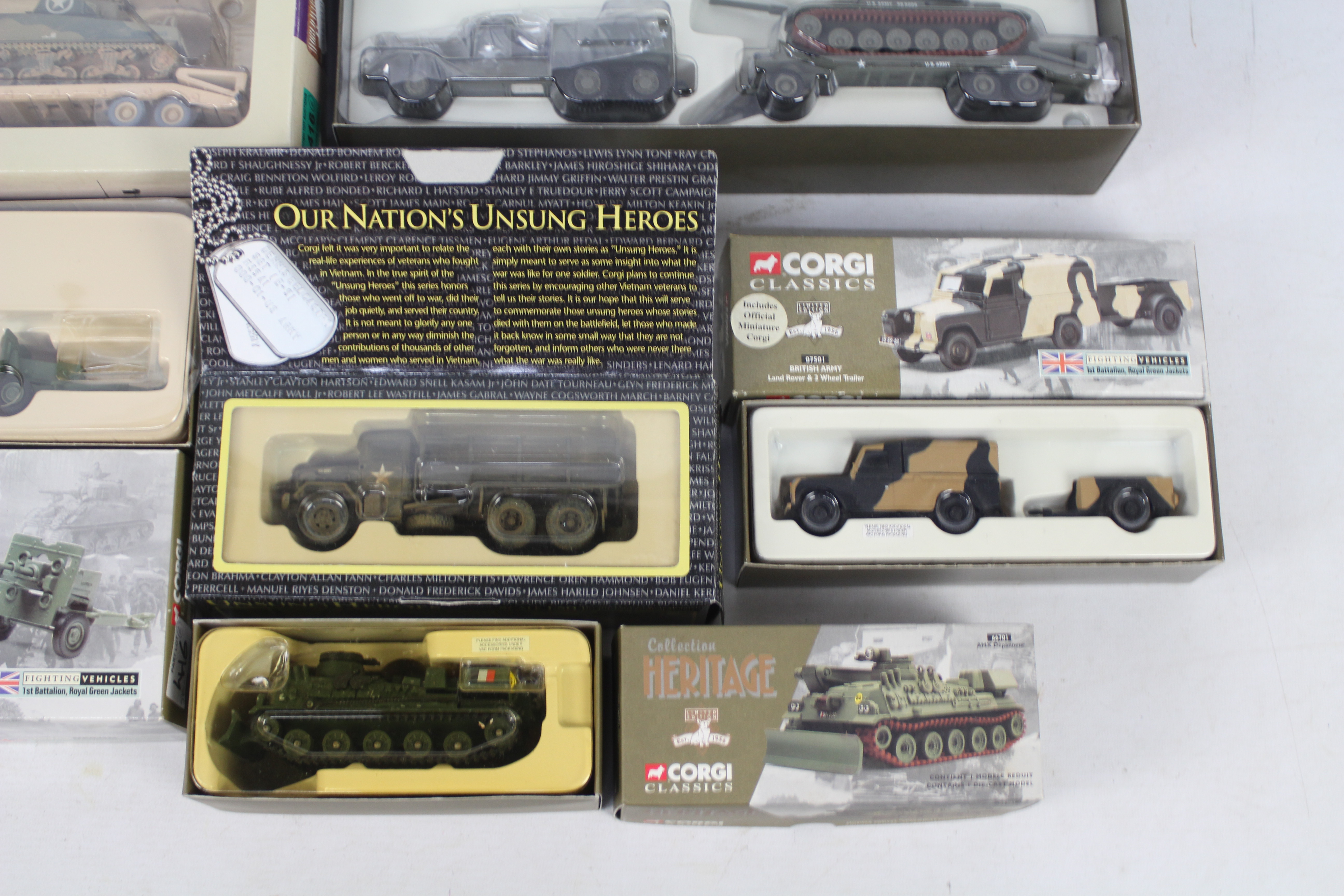 Corgi - A brigade of six boxed Limited Edition diecast military vehicles from various Corgi series. - Image 3 of 3