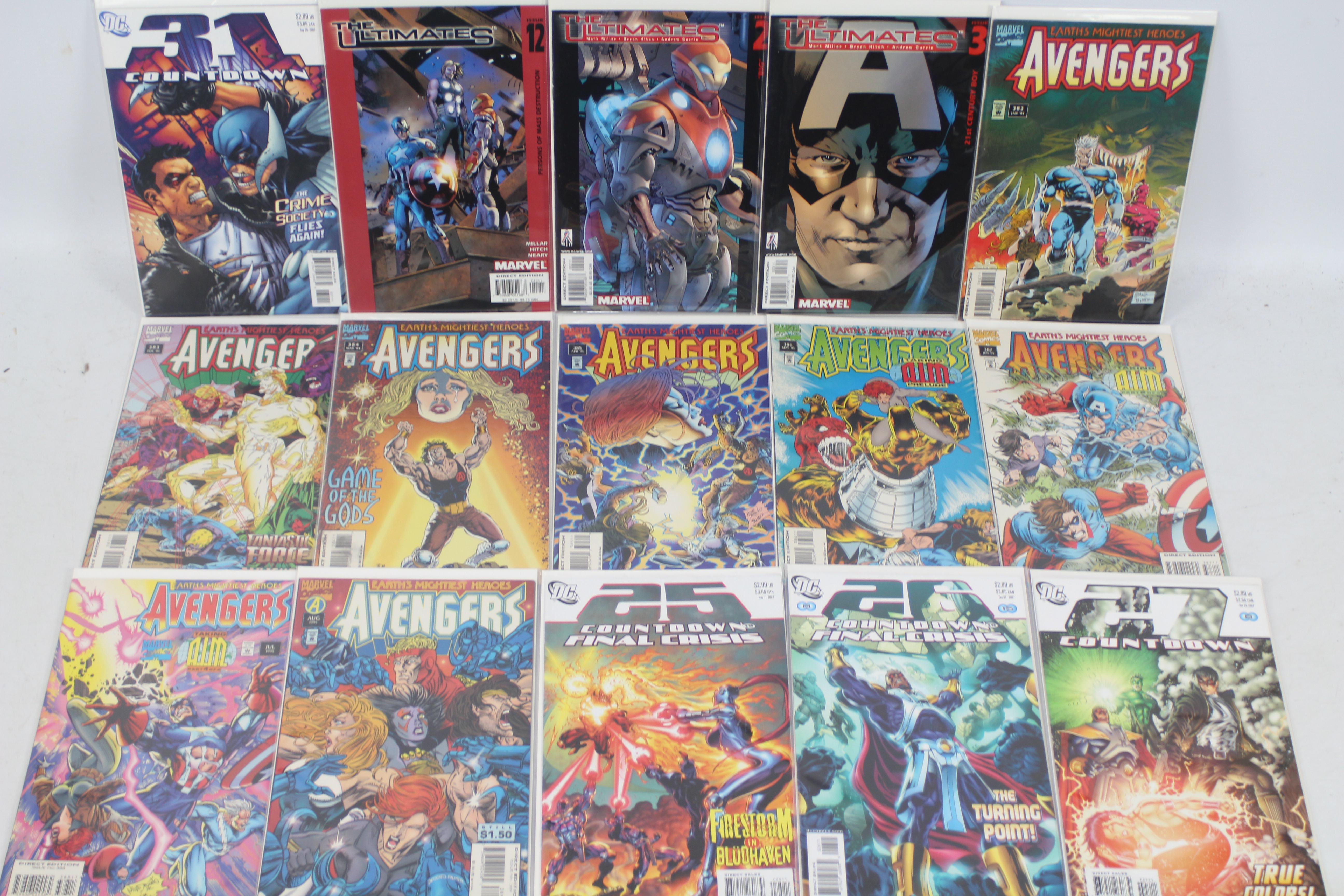 Marvel - DC Comics - Over 70 Marvel and DC Comics predominately Avengers themed modern age comics. - Image 6 of 7