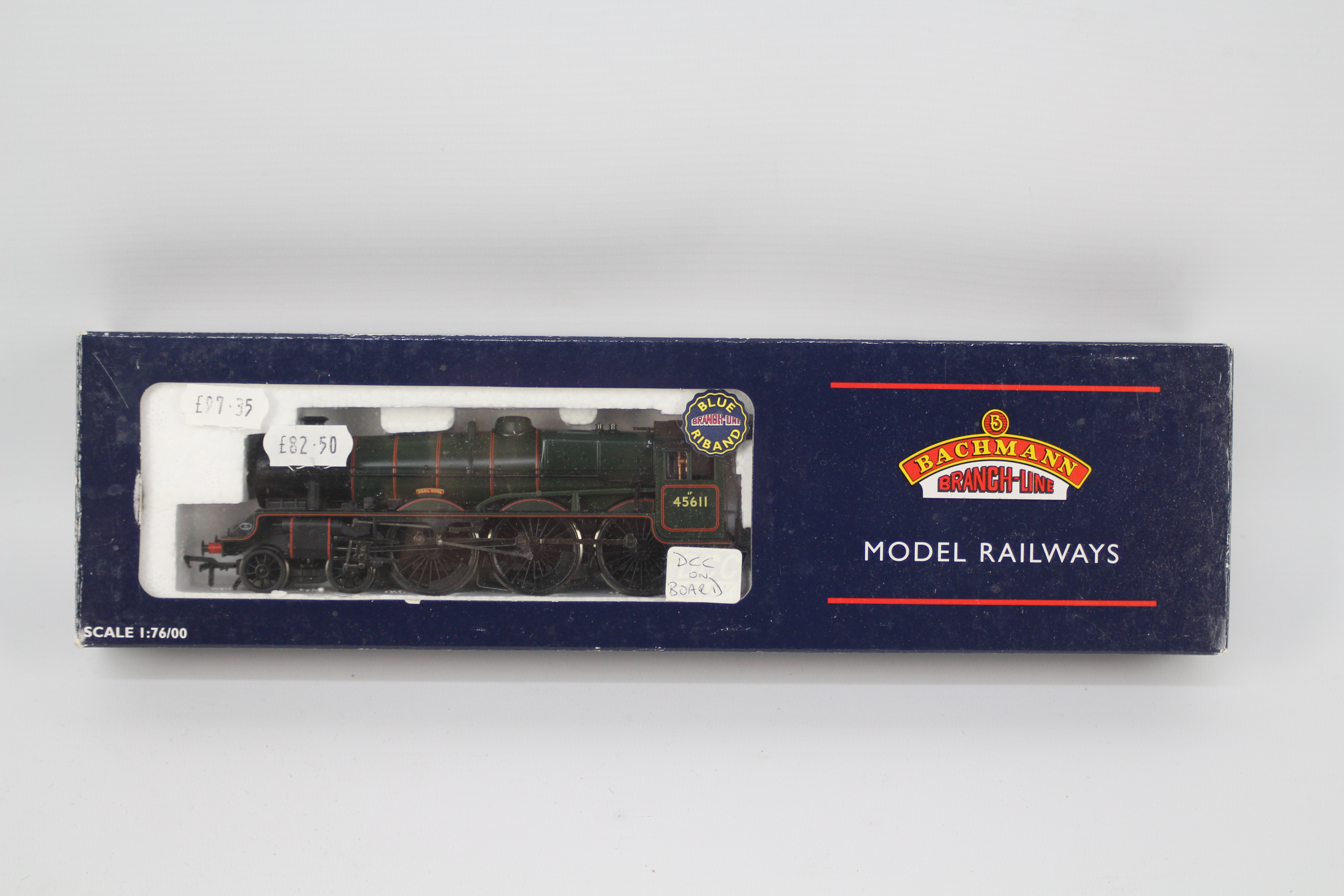 Bachmann Blue Riband - an OO gauge DCC on board model Jubilee class 4-6-0 locomotive and stanier