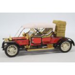 Franklin Mint - A 1:24 scale 1910 Rolls Royce Balloon Roadster by Franklin Mint.