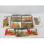 Airfix - Tamiya - Italeri - Dragon - A regiment of nine boxed predominately 1:72 scale plastic