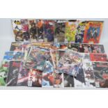 DC Comics - Dark Horse Comics - Marvel - A collection of 50 modern age comics.