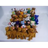 Ty Beanies - 40 x Beanie Babies - Lot includes a 'Garcia' bear, a 'Fortune' panda,