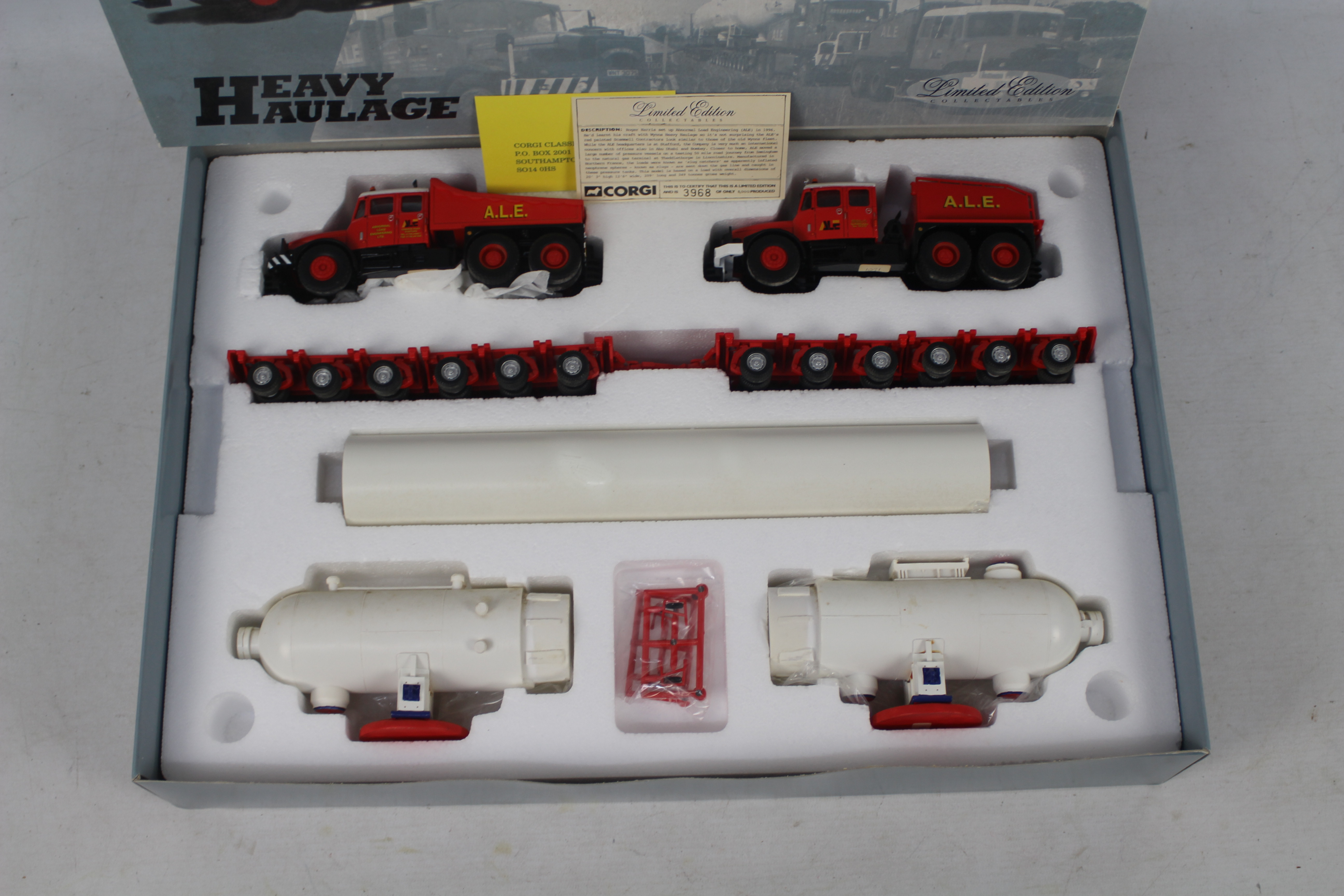 Corgi Heavy Haulage - A boxed Corgi Heavy Haulage Limited Edition #31013 'A.L.E. - Image 2 of 4