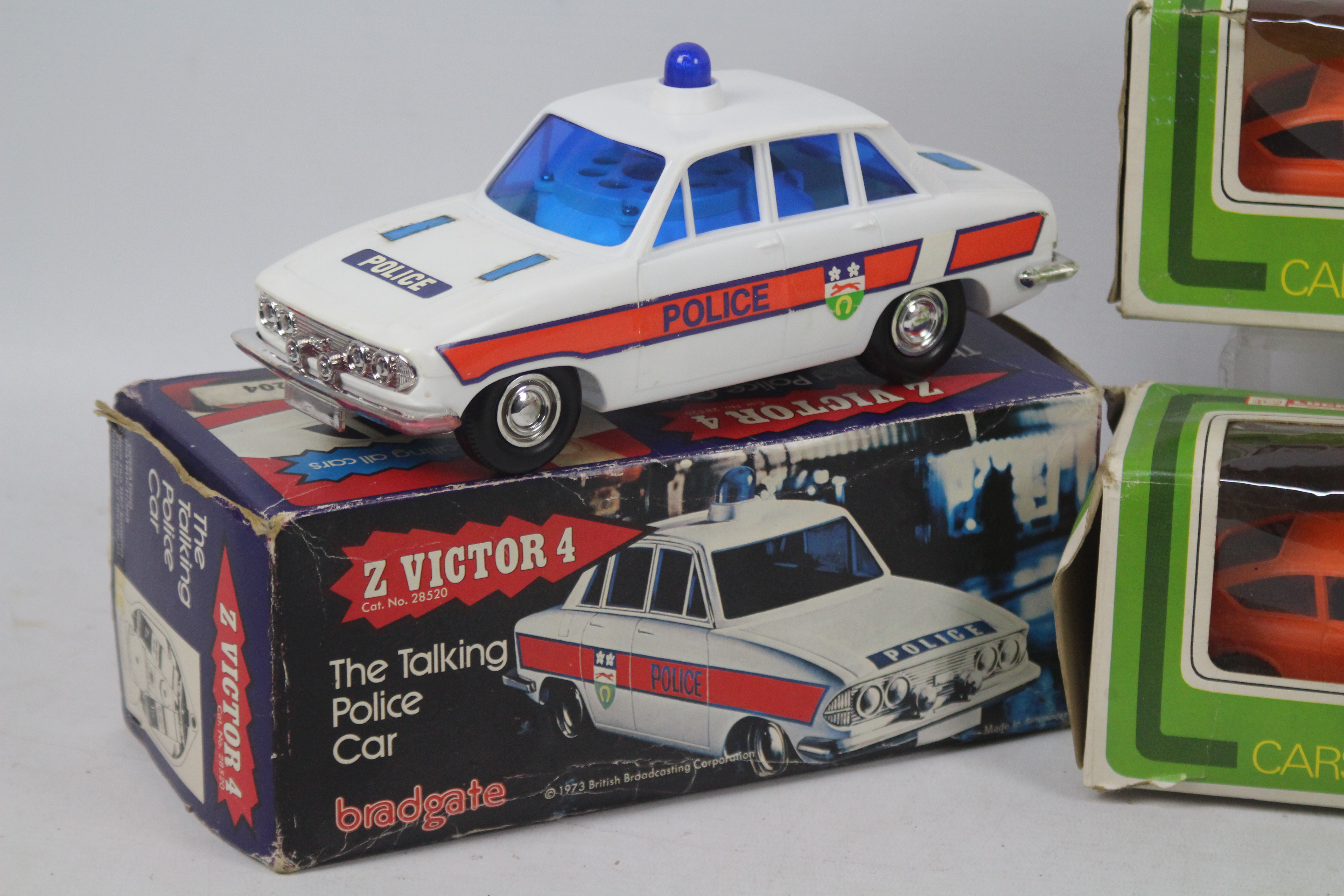 Lucky Toys - NFIC - Bradgate - 4 x boxed models, Z Victor 4 the talking Triumph 2000 Police car, - Image 3 of 5