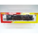 Hornby - an OO gauge model 2-10-0 locomotive and tender, DCC fitted, class 9F with Crosti boiler,