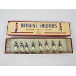 Britains - A boxed set of 8 x United States Army West Point Cadets in Summer Uniform # 299.