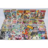 Marvel - A collection of 34 bronze and copper age comics.