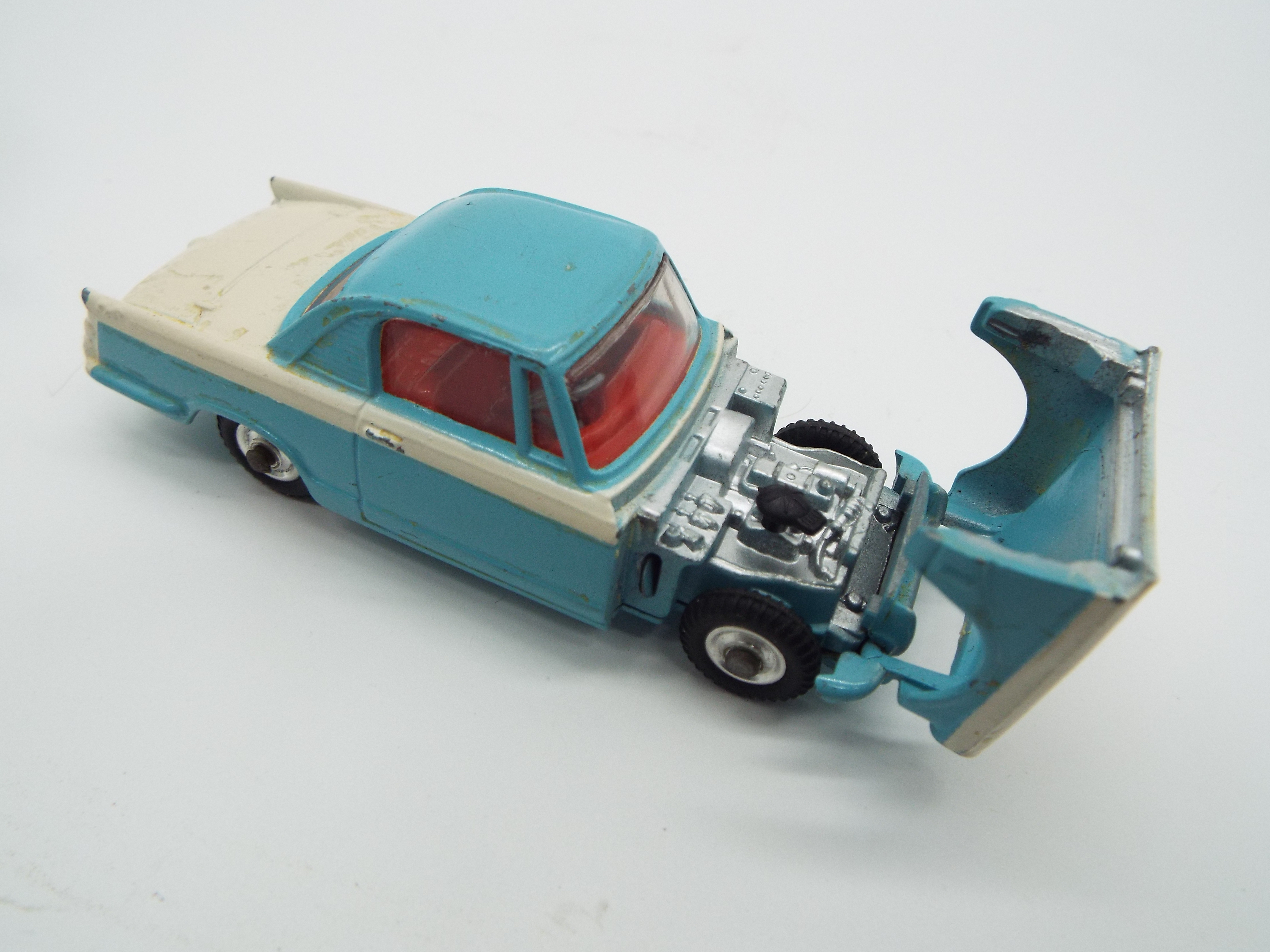 Corgi - a diecast model Triumph Herald Coupe, the bonnet opening to reveal the engine, - Image 2 of 3