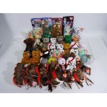 Ty Beanies - 36 x Beanie Babies and 4 x blister packed Mcdonald's Teenie Beanie Baby - Lot includes