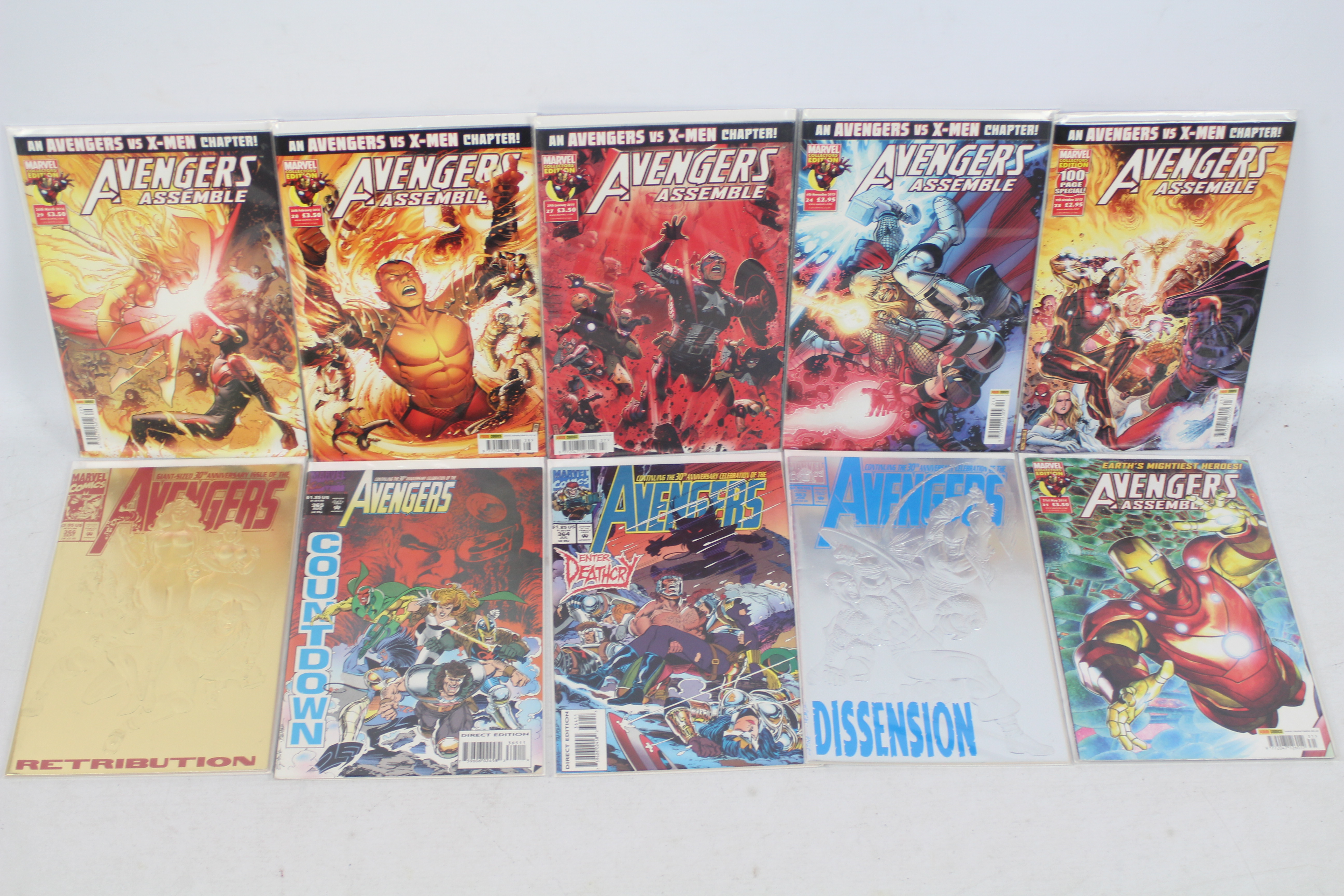 Marvel - DC Comics - Over 70 Marvel and DC Comics predominately Avengers themed modern age comics. - Image 3 of 7