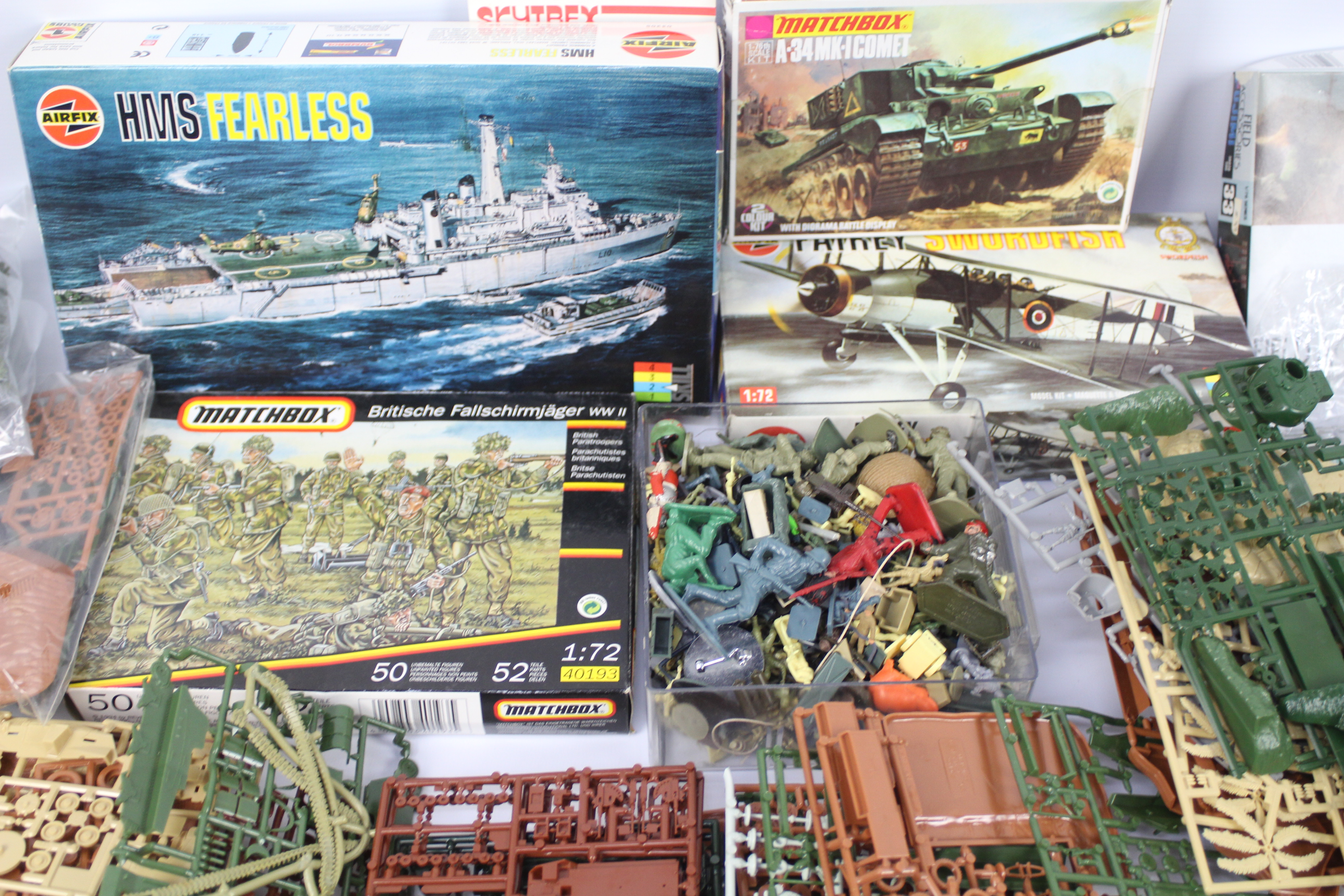 Airfix - Matchbox - Fujimi - Skytrex - A large quantity of unboxed model kits and also some empty - Image 4 of 4