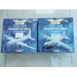 Corgi Aviation Archive - two diecast 1:144 scale models comprising Military Air Power,