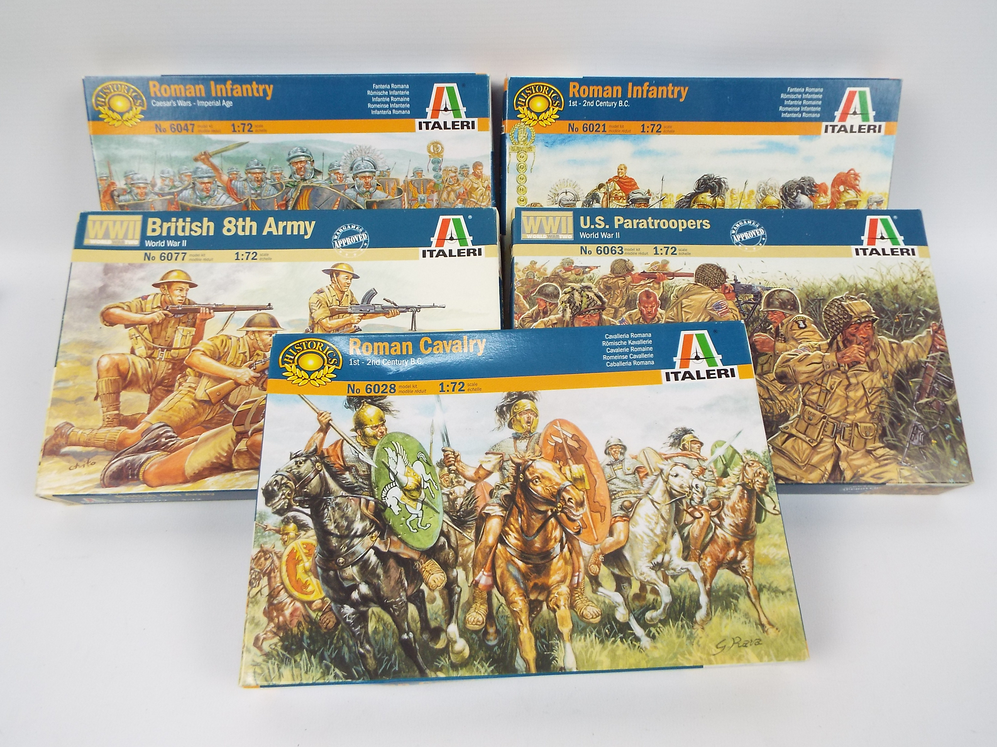 Airfix - Tamiya - Italeri - Dragon - A regiment of nine boxed predominately 1:72 scale plastic - Image 2 of 4