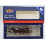 Bachmann - an OO gauge standard class 4MT 2-6-4T tank locomotive 8DCC fitted, BR black livery,