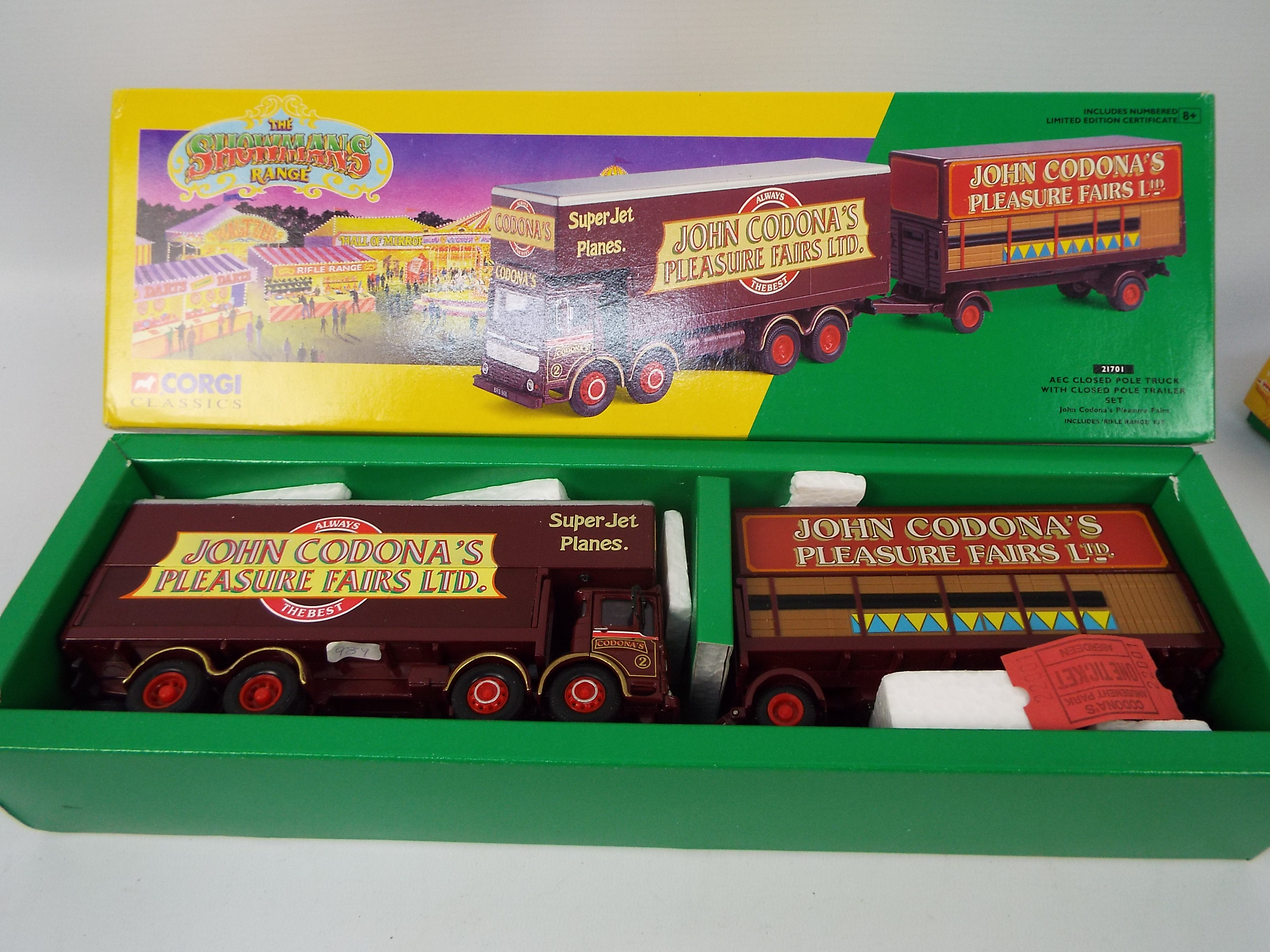 Corgi Classics - Five boxed Limited Edition diecast vehicles from 'The Showmans Range' by Corgi. - Image 4 of 4