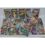 DC Comics - An assembly of 38 bronze age comics consisting of two titles being The New Teen Titans