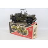 Cherilea Toys - A boxed Military Jeep from the Big 12 series # 2637.