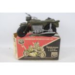 Cherilea Toys - A boxed German Army Motorcycle & Side-Car # 2605.