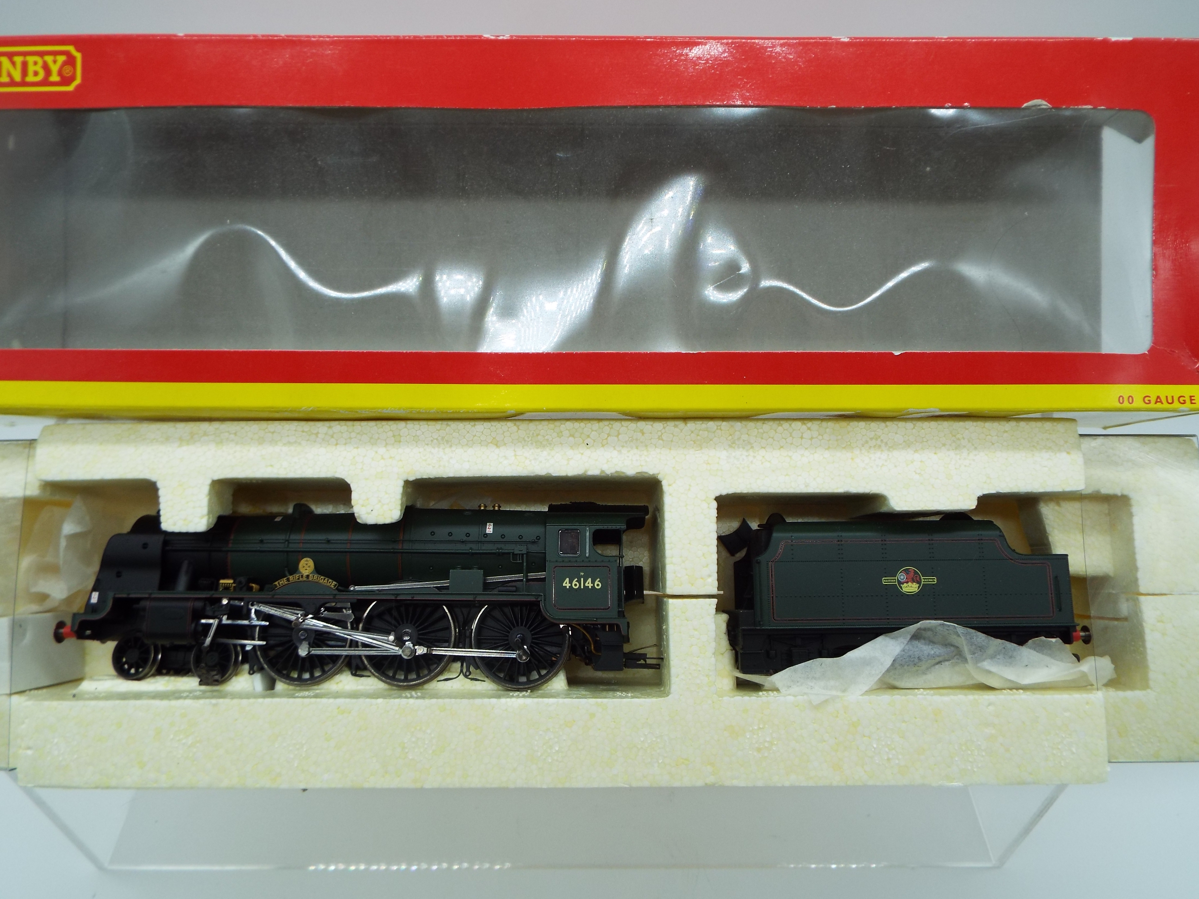 Hornby - an OO gauge model 4-6-0 locomotive and tender, DCC fitted, Royal Scot class,