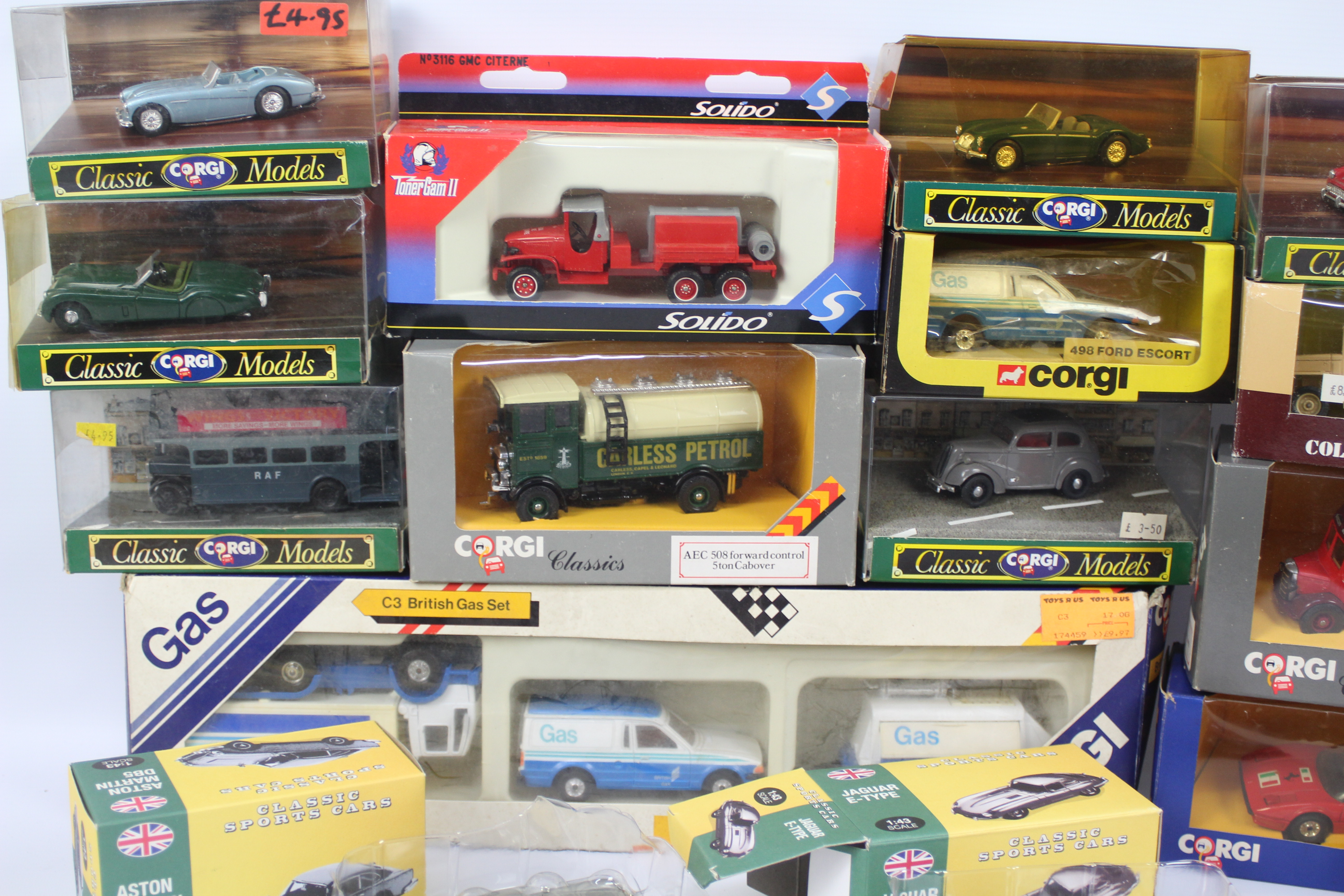 Atlas Editions - Corgi - Solido - A boxed group of 17 diecast models in various scales. - Image 2 of 2