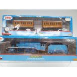 Hornby Thomas and Friends - an OO gauge model 4-6-2 locomotive and tender,