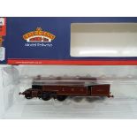 Bachmann - an OO gauge model 2-6-4T tank locomotive, label on box indicates DCC fitted,