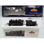 Bachmann - an OO gauge model 2-6-0 locomotive and tender, Ivatt class 4,