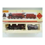 Hornby - an OO gauge model 4-6-0 locomotive and tender, label on box indicates DCC fitted,