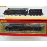 Hornby - an OO gauge model 4-6-2 locomotive and tender, label on box indicates DCC fitted,