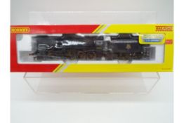 Hornby - an OO gauge model 2-10-0 locomotive and tender, label on box indicates DCC fitted,