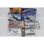 Dragon - Zvezda - Revell - Czech Model - Others - Seven boxed plastic military aircraft model kits