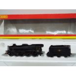 Hornby - an OO gauge model 4-6-0 locomotive and tender, label on box indicates DCC fitted,