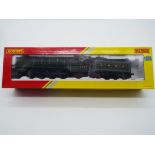 Hornby - an OO gauge model 2-10-2 locomotive and tender, label on box indicates DCC fitted,