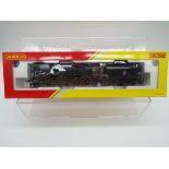 Hornby - an OO gauge model 2-10-0 locomotive and tender, label on box indicates DCC fitted,