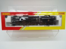 Hornby - an OO gauge model 2-10-0 locomotive and tender, label on box indicates DCC fitted,
