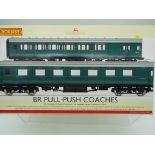 Hornby - an OO gauge boxed set BR Pull-Push Coaches, BR Maunsell # R 4534,