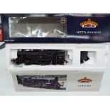 Bachmann - an OO gauge model 2-6-4T Fairburn tank locomotive, label on box indicates DCC fitted,