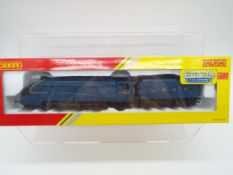 Hornby - an OO gauge model 4-6-2 locomotive and tender, label on box indicates DCC fitted,