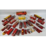 Dinky Toys - Corgi - Other - A brigade of 24 unboxed diecast model fire engines.