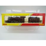 Hornby - an OO gauge model 4-6-0 locomotive and tender, label on box indicates DCC fitted,