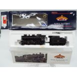 Bachmann - an OO gauge model 2-6-0 locomotive and tender, Ivatt class 4,