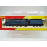 Hornby - an OO gauge model 4-6-2 locomotive and tender, label on box indicates DCC fitted,