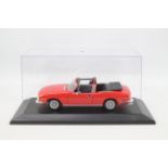 Jadi Modelcraft - a 1:12 scale precision model of a Triumph Stag, red,