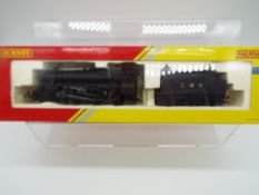 Hornby - an OO gauge model 4-6-0 locomotive and tender, label on box indicates DCC fitted,