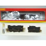 Hornby Super Detail - an OO gauge model 0-6-0 locomotive and tender,