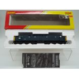 Hornby - an OO gauge model diesel electric locomotive, label on box indicates DCC fitted,