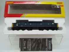 Hornby - an OO gauge model diesel electric locomotive, label on box indicates DCC fitted,